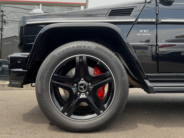 マットブラックペイント20インチAMG5スポークアルミホイール
